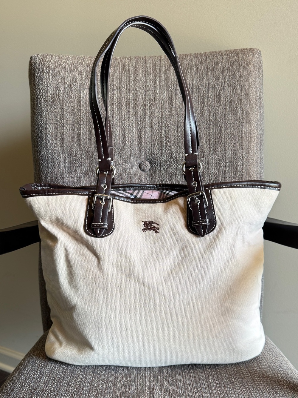 Authentic Burberry Tote Bag